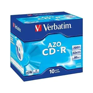 Verbatim CD-R 700MB 52x Jewel Crystal