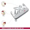 Victorinox Pioneer X Faca de bolso Alox prateada
