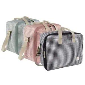 Walking Mum Mala de Maternidade I Love Vichy Grande Amplitude Verde