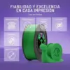 Winkle Filamento PLA HD Material 1Kg Verde Abacate
