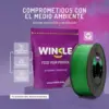 Winkle Filamento PLA HD Material 1Kg Verde Abacate