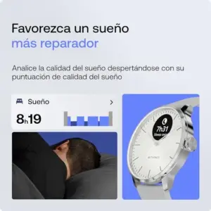 Withings Scanwatch Light 37mm Monitor de Saúde Preto