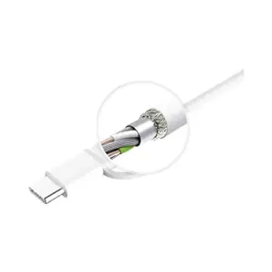 Xiaomi Mi Charging 2 em 1 Micro USB para Type-C 30cm White