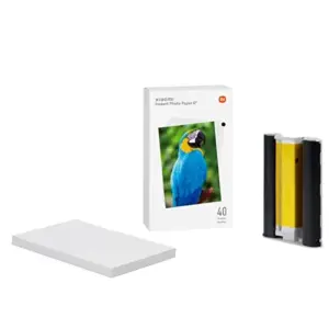 Xiaomi Portable Photo Printer 1S Papel Fotográfico 6″ 40 Unidades