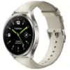 Xiaomi Watch 2 Bluetooth Grey com Bracelete de Couro Branco