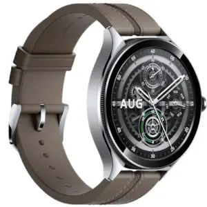 Xiaomi Watch 2 Pro 4G LTE Silver Casto de Couro Castanho