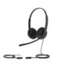 Yealink Yhs34 Lite Dual Auriculares com Microfone Preto