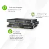 Zyxel XGS2220-30HP Switch de Rede 10G PoE 26 portas