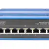 Digitus Switch Industrial 8 Portas Ethernet 10/100 Preto e Azul