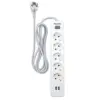 Philips 3052WA/10 Armadura 5 Tomadas e 2 USB 2,4A