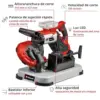 Einhell TE-MB 18/127 U Li-Solo Serra de Corte de Metal