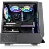 Thermaltake CA1Y200M1WN00 Caixa PC Mid Tower Preto ARGB 2 vent. 120/140mm