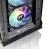 Thermaltake CA-1S3-00M1WN-03 Caixa de PC Midi Tower Preto ARGB, suporte até 7 ventoinhas 120/140mm