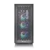 Thermaltake CA-1S3-00M1WN-03 Caixa de PC Midi Tower Preto ARGB, suporte até 7 ventoinhas 120/140mm