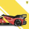 Bburago Ferrari Racing 499P Le Mans Hypercar 1/18 vermelho 2023