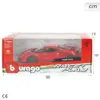 Bburago Ferrari 488 Pista Scala 1/24 Vermelho