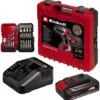 Einhell TE-CD 18/2 Li-i 44Nm 2 Velocidades Acessórios