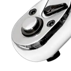 Irimo 1/2 Reversible Pear 125-70-1 Rattle Prateado