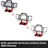 Einhell Power X-Change Lâmpada de Bateria TP-CL 18/3000 Li-Solo 3000 Lúmens