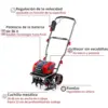Einhell GP-CR 36/45 Li E BL Motoenxada a Bateria
