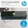 HP Pro 600 Laminadora A4 75/80-125 microns Fácil de usar