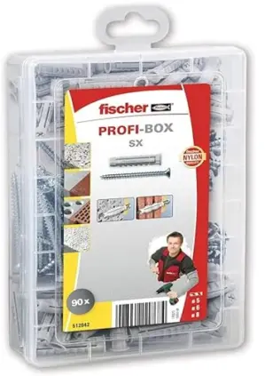 Fischer Buchas e Parafusos SX 5/6/8