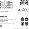 Bosch Conj. de Brocas CYL-9 Expert MultiConstruction 4/5/6/8mm