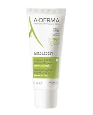 A-Derma Creme Ligeiro Hidratante Facial e Olhos 40ml