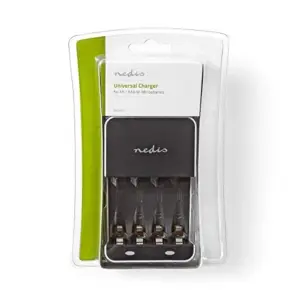 Nedis BACH05 Carregador de Baterias NiMH AA / AAA