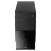 Aerocool CS-105 Mini Tower PC Preto Micro ATX, Mini-ITX, Refrigeração líquida, Ventilação LED