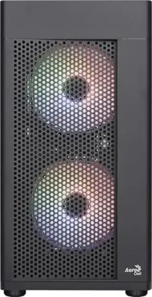 Aerocool HEXFORMBKV2 Mini Tower PC Preto RGB MicroATX