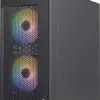 Aerocool HEXFORMBKV2 Mini Tower PC Preto RGB MicroATX