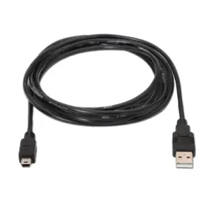 Aisens A101-0024 Cabo USB A Macho – Mini USB B 1 M