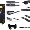 Alive Kit Desejos Secretos 7 Peças Preto BDSM