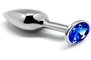 Alive Plug Anal Metal S S Azul