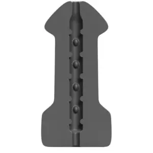 All Black Masturbador Real Skin Touch Preto