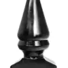 All Black Plugue Anal Todo Preto 28,5 cm