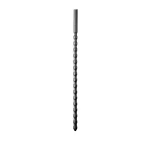All Black Sonda Uretral Silicone 24cm 6mm Preto