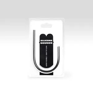 All Black Sonda Uretral Silicone 8-10mm Preta