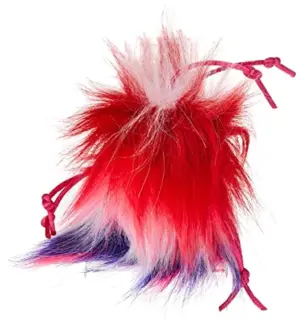 All for Paws Brinquedo Fluffy Ball Vermelho