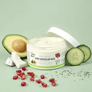Alma Secret Curly Superglow Máscara com 9 Óleos Vegetais 250ml