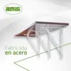 AMIG Tipo Poleia 9-400X275 Aço Branco