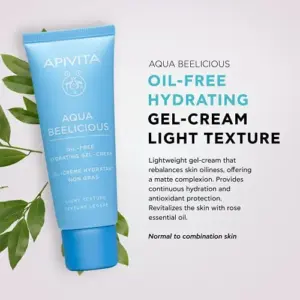 Apivita Aqua Beelicious Creme Gel Hidratante Ultraleve 40ml