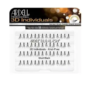 Ardell Pestanas Postiças 3D Individuais Short Black