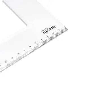 Aristo Triângulo Universitário 60° 35cm Poliestileno Transparente