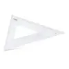 Aristo Triângulo Universitário 60° 35cm Poliestileno Transparente