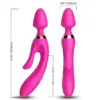 Armony Massager e Vibrador Coelho Fúsia