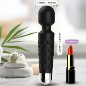 Armony Massager Vibrador Postman Cabeça Flexível Preto