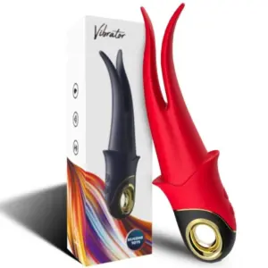 Armony Shadow Vibrador Dupla Vermelho