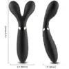 Armony Y-wand e Vibrador Cabeça Dupla Preto